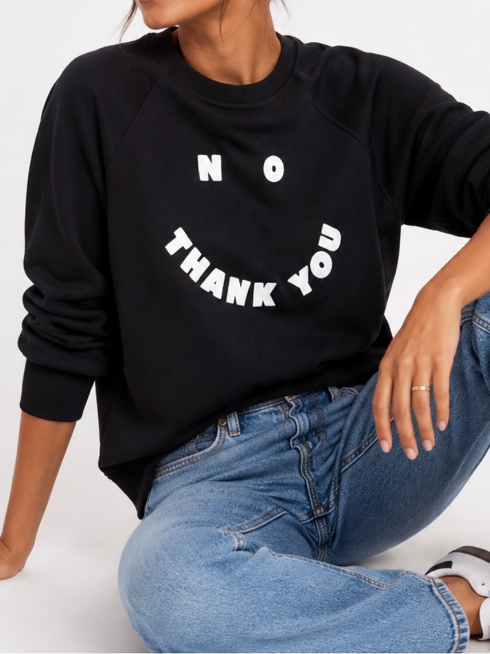 Sold Out NYC “No Thank You” Crew Sweatshirt